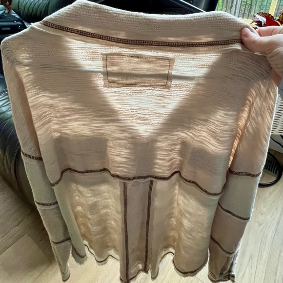 Pol tan size small shacket you can size down one. - Picture 4 of 4